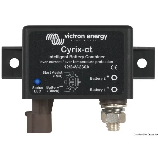 Osculati - VICTRON Cyrix-I dual battery charger 500 Ah - 14.263.02 product image