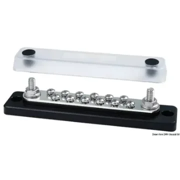 Osculati - Heavy-Duty Bus Bar Techno electric terminal 2x6 (12x4) - 14.307.11 product image