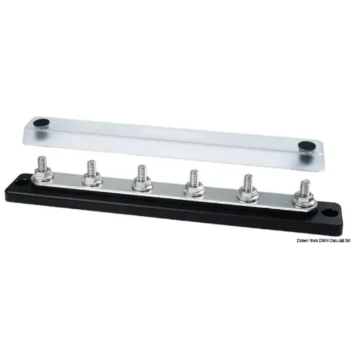Osculati - Heavy-Duty Bus Bar Techno electric terminal 6x6 - 14.307.16 product image