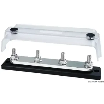 Osculati - Heavy-Duty Bus Bar Techno w/clear lid 4x8 - 14.309.19 product image