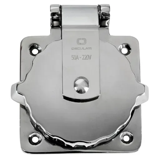 Osculati - Socket AISI 316 50 A 220 V - 14.325.00 product image