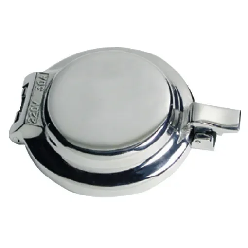 Osculati - Round SS socket 30 A 220 V - 14.329.00 product image