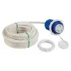 Osculati - Pre-mounted cap + cable white 10 m 16 A - 14.334.51 product image