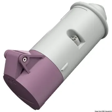 Osculati - 2-pole socket with screw terminals 12/24V 16A - 14.337.02 product image