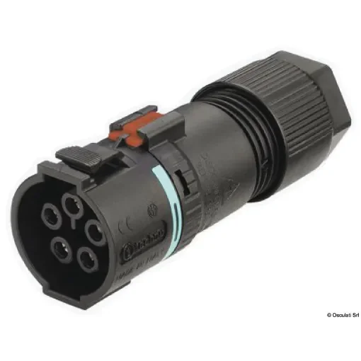 Osculati - 2/3/4-pole flying socket/plug, snap connection - 14.371.05 product image