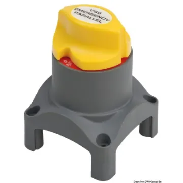 Osculati - Dual operation voltage-sensible switch and emergency parallel - 14.386.10 product image