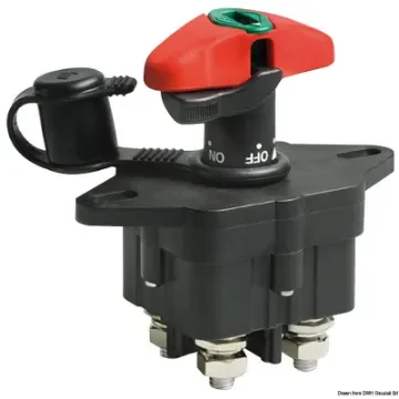 LITTELFUSE® dual-pole battery switch with key product image