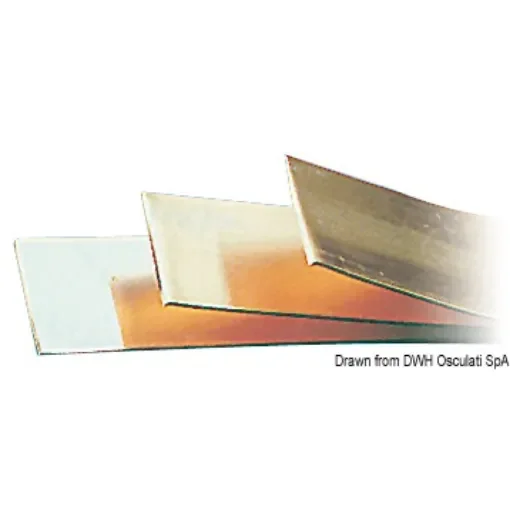 Osculati - Galvanized copper plate 2 x 20 mm (4.20 m bar) - 14.392.00 product image