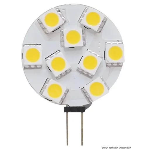 Osculati - Led Light SMD G4 12/24v side connection - 14.450.09 product image