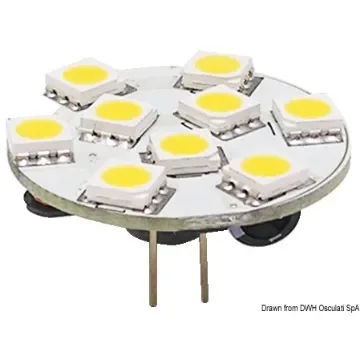 Osculati - Led Light SMD G4 12/24v rear connection - 14.450.10 product image