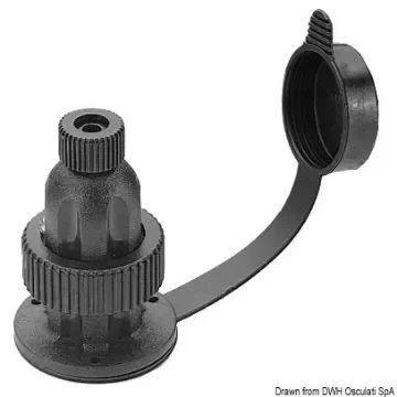 Osculati - 4-pole waterproof plug 3 A - 14.470.04 product image