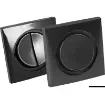 Osculati - Double switch 10 A matt black/black - 14.486.15 product image