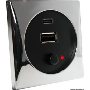 A+C USB socket product image