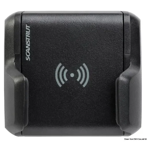 Osculati - Mobile holder with waterproof ROKK Wireless Nano charger - 10 W - 14.514.12 product image