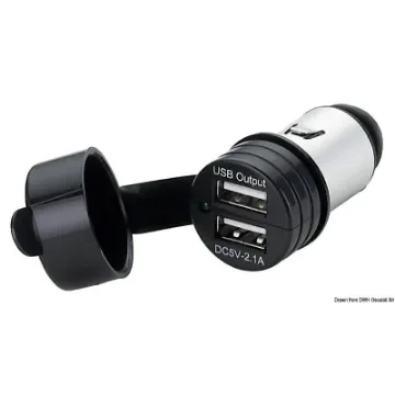 Osculati - Double USB w/watertight cup - 14.517.15 product image
