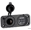Osculati - Digital voltmeter and power outlet recess mounting - 14.517.21 product image