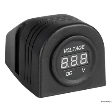 Osculati - Digital voltmeter 8/32 V flat mounting - 14.517.30 product image