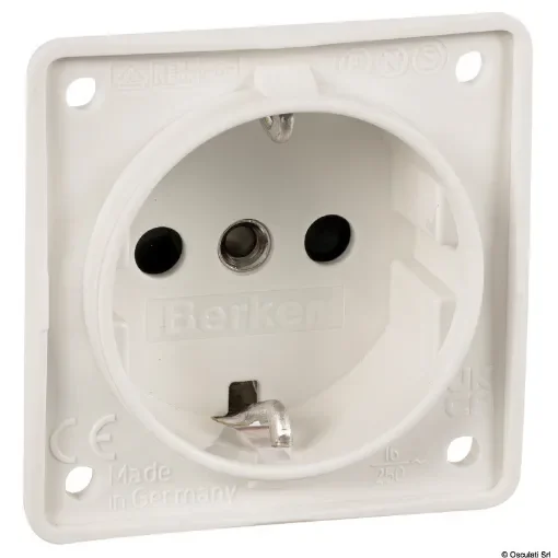 Osculati - Presa schuko bianca - 14.526.02 product image