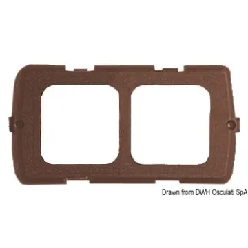 Osculati - Double mounting kit brown - 14.668.02 product image
