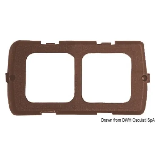 Osculati - Double mounting kit brown - 14.668.02 product image