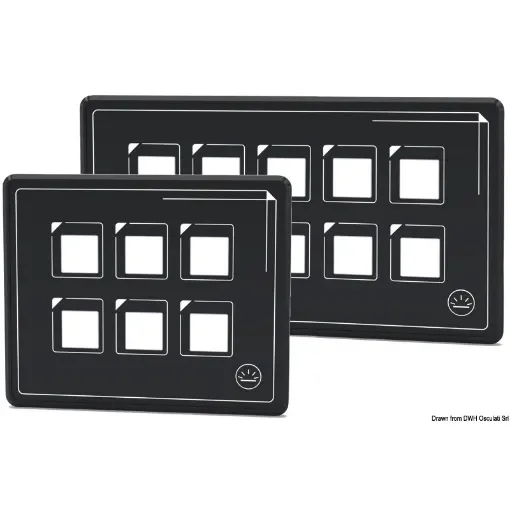 Osculati - Touch-control electric panel 10 switches - 14.690.10 product image