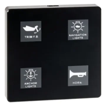 Osculati - Electric touch panel 4 switches - 14.691.04 product image