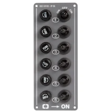 Osculati - Electric control panel 6 switches - 14.701.00 product image