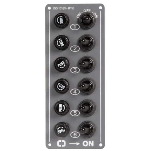 Osculati - Electric control panel 6 switches - 14.701.00 product image