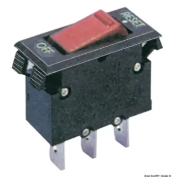 Osculati - Thermal toggle switches 10 A - 14.732.10 product image