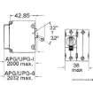 Osculati - Airpax hydraulic magnetic circuit breaker 20A 80V - 14.734.20 product image