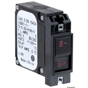 Osculati - Flush mount lever switch horizontal mounting 10 A - 14.740.10 product image