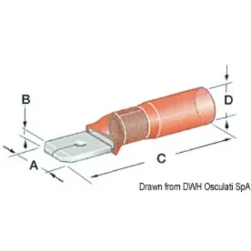 Osculati - Faston male terminal - 14.798.02 product image
