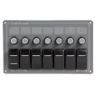 Osculati - Horizontal electric panel w/7 switches - 14.855.07 product image