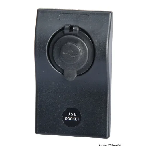 Osculati - Additional module for panel USB-A + USB-C - 14.861.12 product image