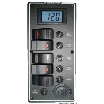 Electrical panel PCAL series with 9/32V digital voltmeter product image