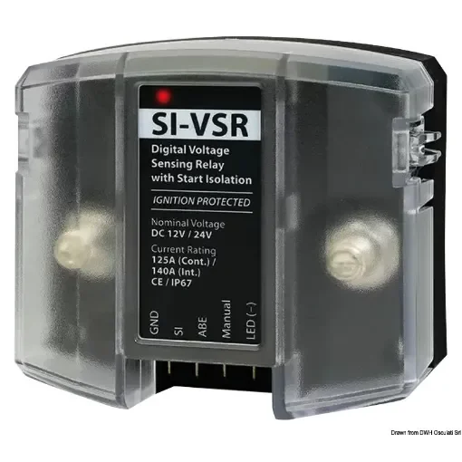 Osculati - VSR Voltage Sensitive Relay with Starter isolator - 14.921.91 product image