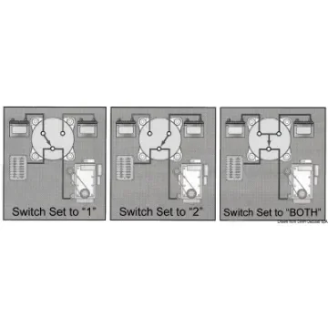 Osculati - Battery switch 300A OFF-1-BOTH-2 - 14.923.02 product image