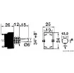 Osculati - Toggle switch (ON)-OFF-(ON) - 14.938.05 product image