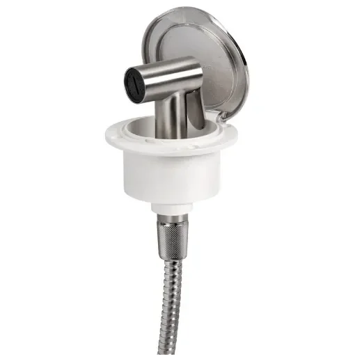 Osculati - Classic Evo deck shower SS Tiger SS hose 4m - 15.163.81 product image