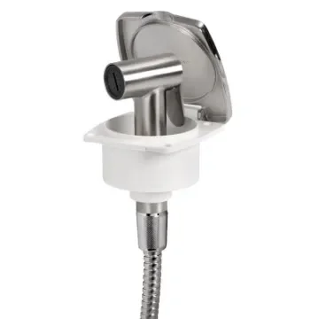 Osculati - New Edge deck shower inox Tiger inox hose 4 m - 15.164.81 product image