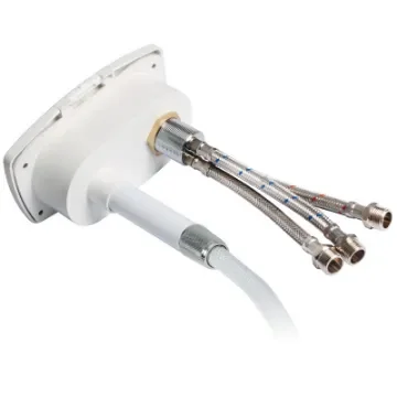 Osculati - New Edge shower box white PVC hose 2.5 m Rear shower outlet - 15.257.01 product image