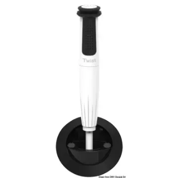 Osculati - Whale Twist shower cold water, straight, black - 15.290.12 product image