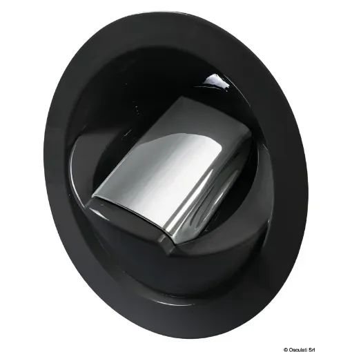 Osculati - Saturn cold water shower vertical base black - 15.471.14 product image