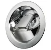 Osculati - Saturn cold water shower vertical chromed base - 15.471.12 product image