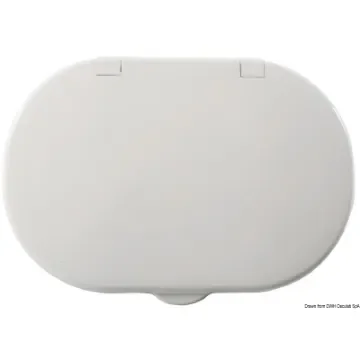 Osculati - Oval neutral door white - 15.900.03 product image