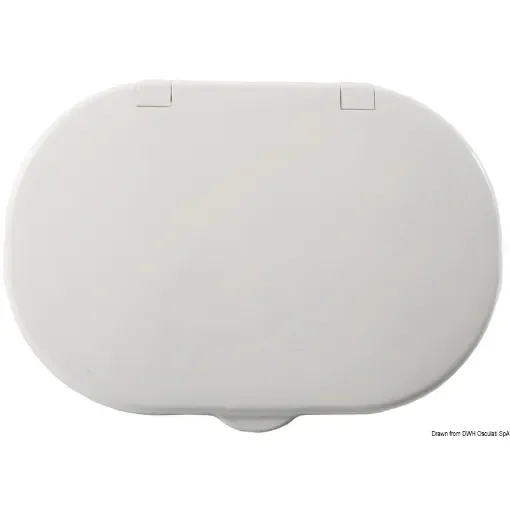 Osculati - Oval neutral door white - 15.900.03 product image