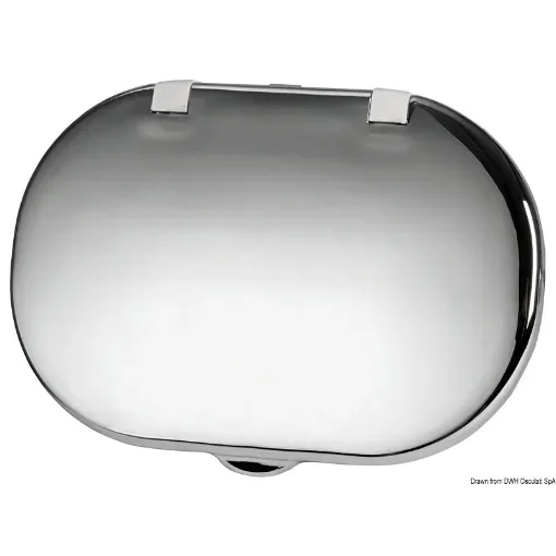 Osculati - Oval neutral door chromed - 15.900.04 product image