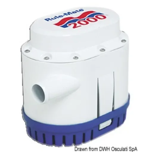 Osculati - Rule Mate automatic bilge pump 129 l/min 24 V - 16.020.21 product image