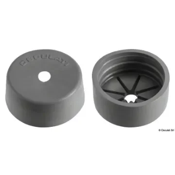 Osculati - End cap for tubes 16.104.40 grey - 16.104.51 product image