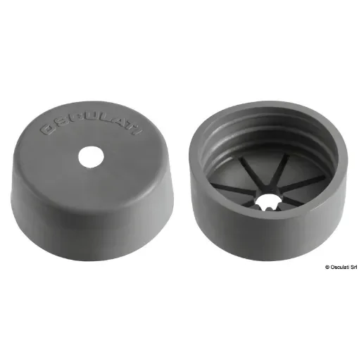 Osculati - End cap for tubes 16.104.40 grey - 16.104.51 product image